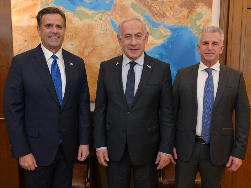 ראש הממשלה בנימין נתניהו נפגש עם ראש סוכנות הביון המרכזית האמריקנית (CIA) ג'ון רטקליף, יחד עם ראש המוסד דדי ברנע
