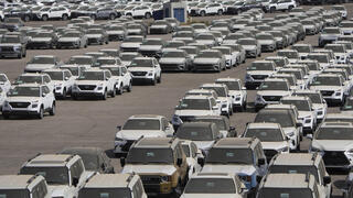 רכבים חדשים בנמל חיפה