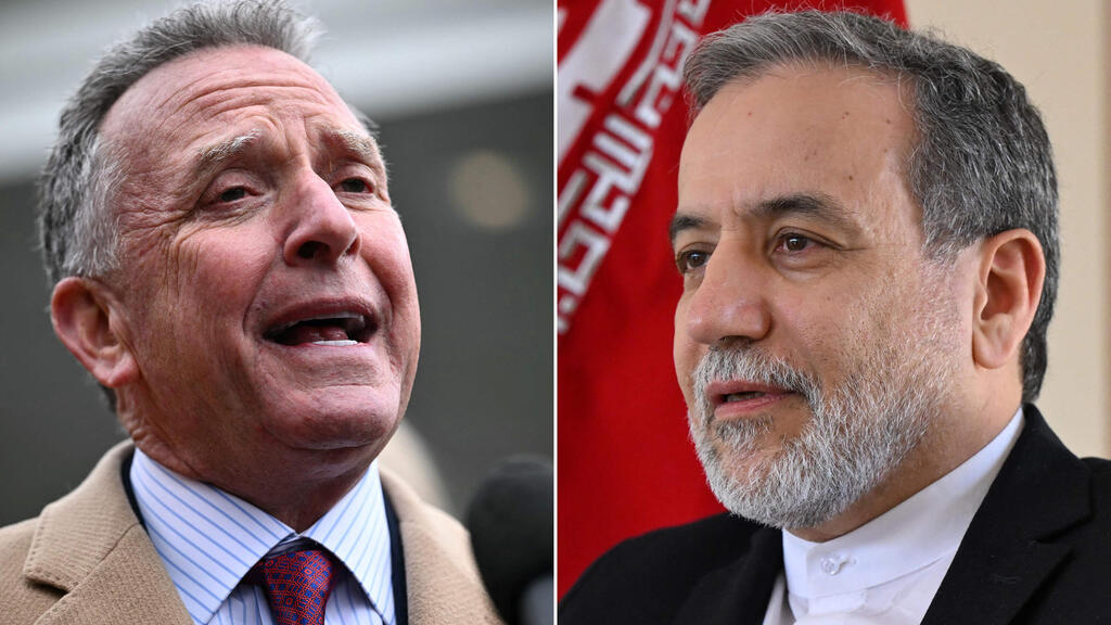 שר החוץ של איראן עבאס עראקצ'י השליח המיוחד של ארה"ב למזרח התיכון סטיב וויטקוף שיחות גרעין