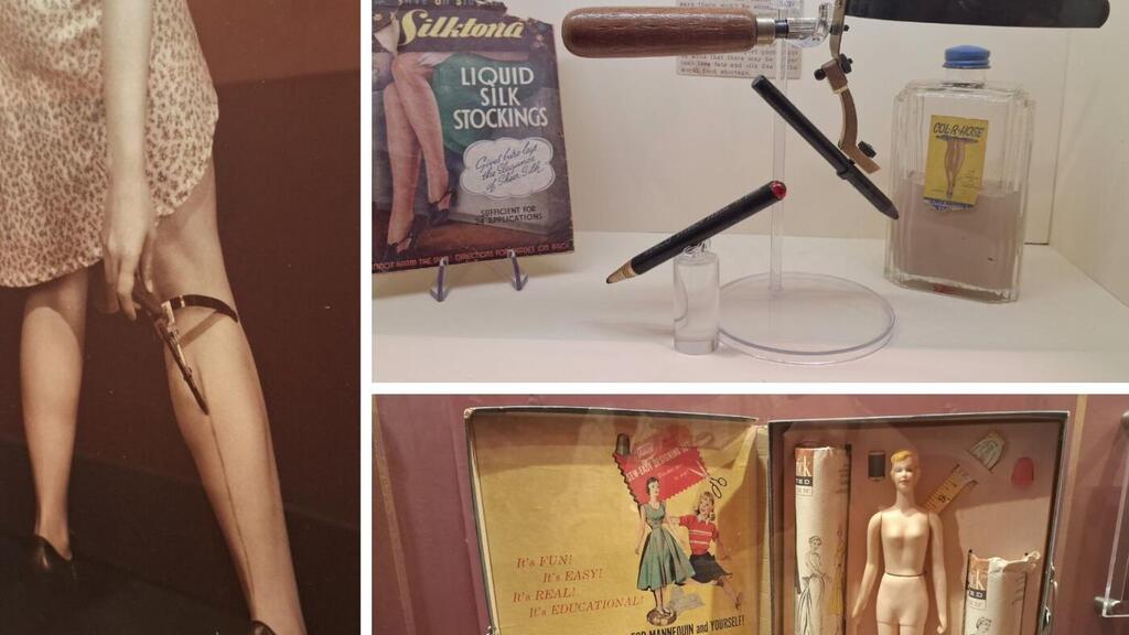 Так женщины ухищрялись рисовать стрелки на чулках и учились шить модные вещи 