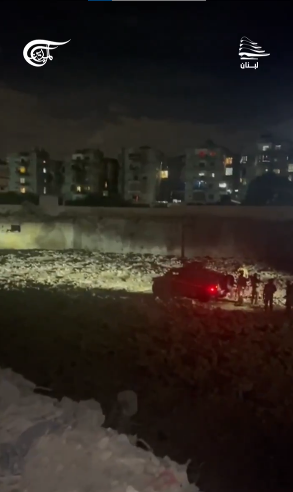 צבא לבנון הגיע לאזור א-שויפאת כדי לבדוק את האתר שדיבר עליו דובר צה"ל בערבית