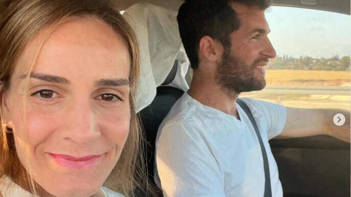 שגיא דקל חן אביטל חטוף חטופים שורד שבי פסח ליל סדר הסדר חג סטורי אינסטגרם