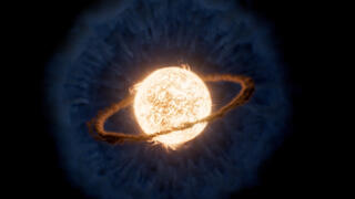 הדמיה של הכוכב וכוכב הלכת