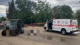 זירת התהפכות הטרקטורון שבה נהרג נער בן 13