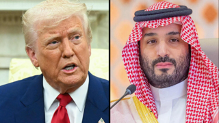 U.S. President Donald Trump, Saudi Crown Prince Mohammed bin Salman 