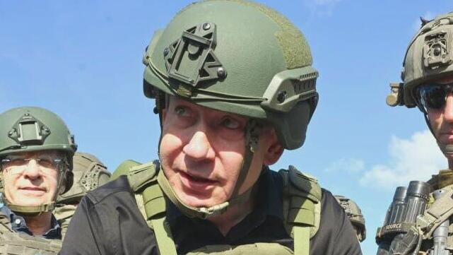 ראש הממשלה נתניהו בצפון רצועת עזה