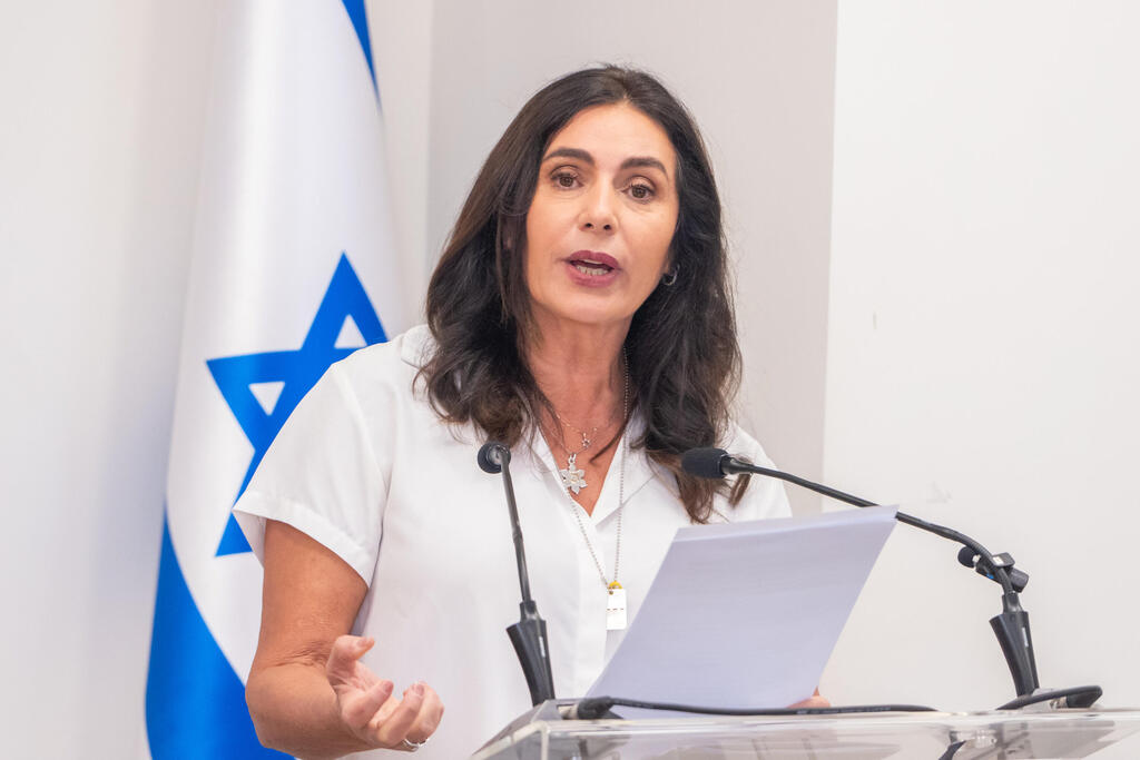 Transportation Minister Miri Regev (Photo: Shalev Shalom) שרת התחבורה מירי רגב