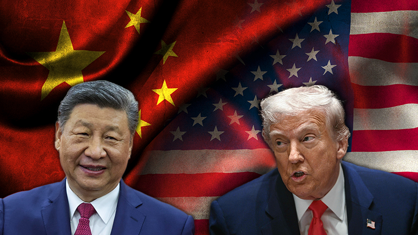 Le président de Chine Xi Jinning, le président américain Donald Trump (Photo: Shutterstock 'AFP / John Hamilton / US Department of Defense, AP Photoalex Brandon8) Grand président spécial de la Terre"Dans Donald Trump et le président China Shai Jinping