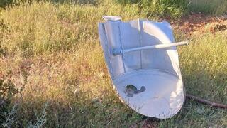 שברי יירוט נפלו בבית פג'אר מדרום לבית לחם