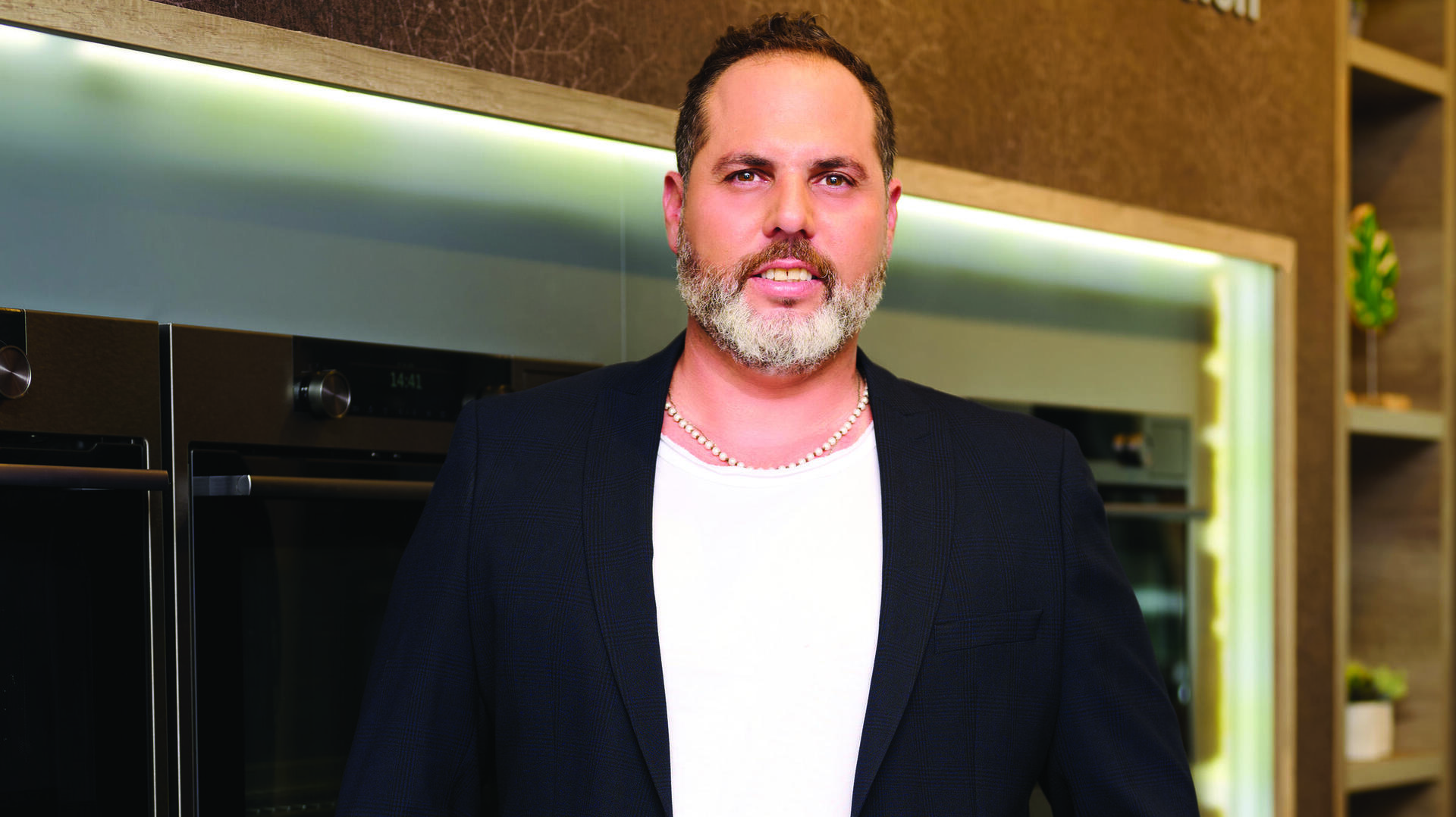 טל אלימלך. תנור בנוי פירוליטי של ASKO בגימור פלדה שחורה 60 ס”מ