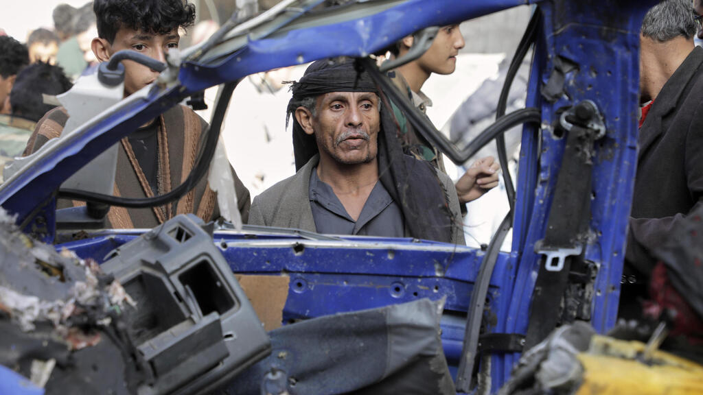 זירת תקיפה ב צנעא תימן