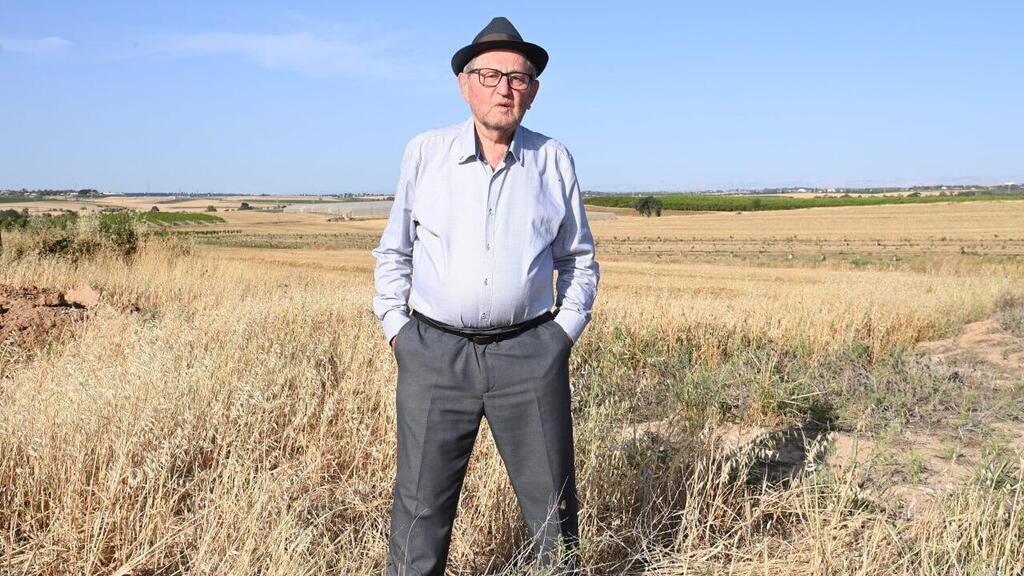 Yehuda Hauptman (Photo: Herzl Yosef) יהודה האופטמן, ניצול השואה האחרון במושב תקומה