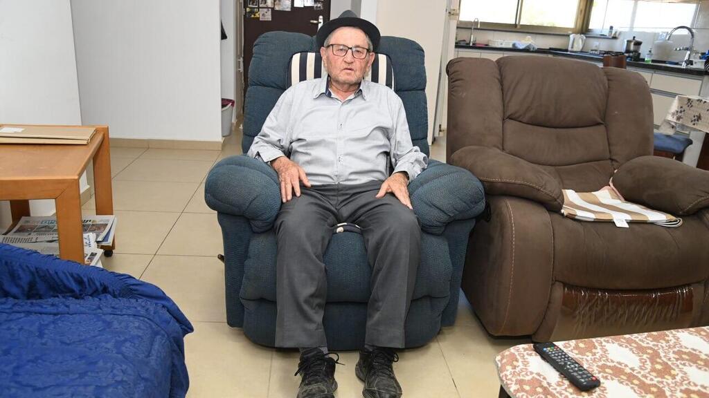 Yehuda Hauptman (Photo: Herzl Yosef) יהודה האופטמן, ניצול השואה האחרון במושב תקומה