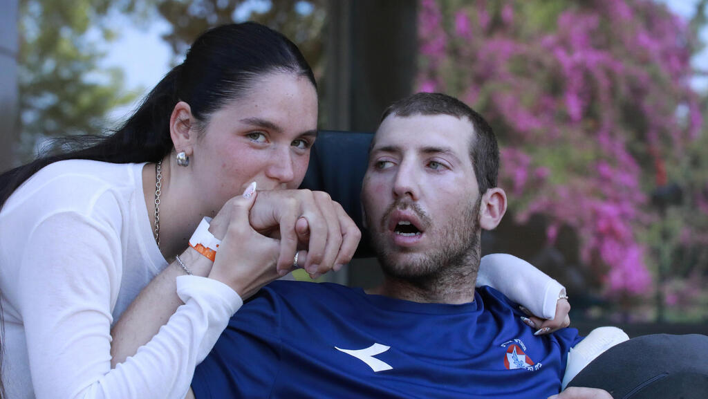 סגן ניקו נבון נפצע קשה ברצועת עזה וזוגתו יסמין