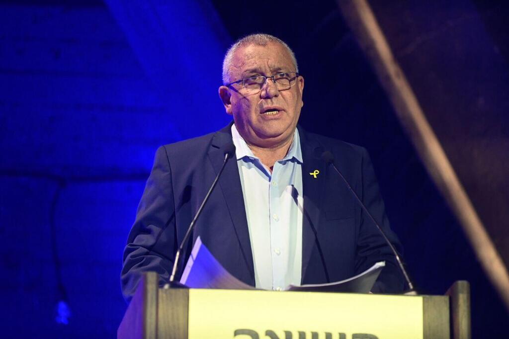 Gadi Eisenkot (Photo: Yair Sagi) גדי אייזנקוט בעצרת הממלכתית לפתיחת ארועי יום הזיכרון לשואה ולגבורה של מכון משואה בתל יצחק