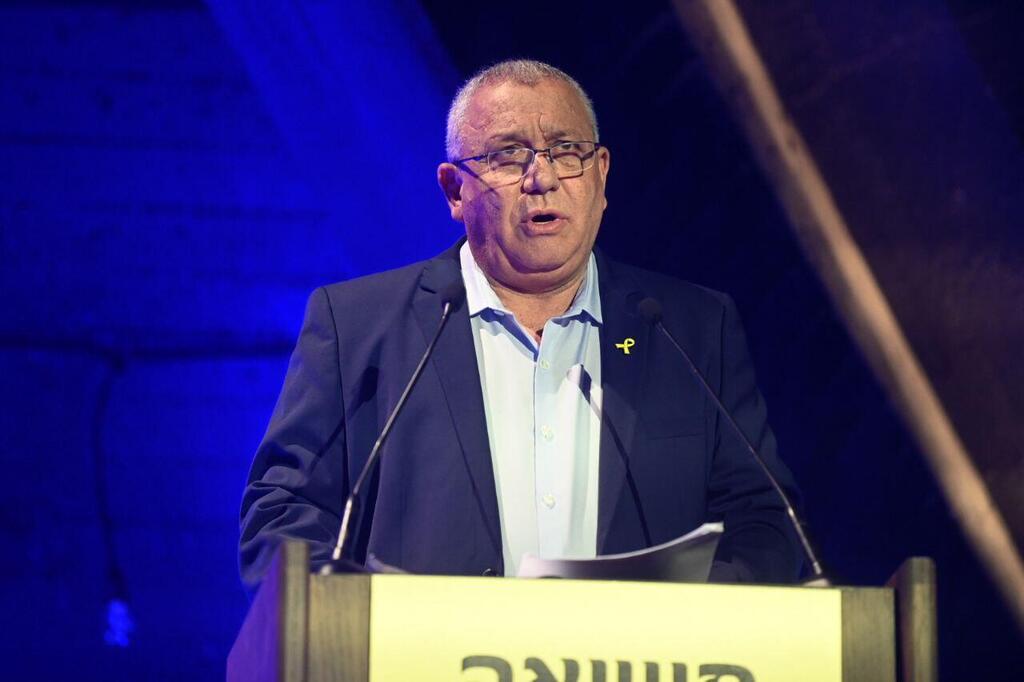 גדי אייזנקוט בעצרת הממלכתית לפתיחת ארועי יום הזיכרון לשואה ולגבורה של מכון משואה בתל יצחק