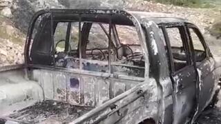 רכב שהוצת ע"י מתנחלים בסינג'ל