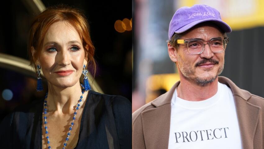 Pedro Pascal vs. J.K. Rowling (Photo: Scott A Garfitt/Invision/AP, Joel C Ryan/Invision/AP) פדרו פסקל, גיי.קיי. רולינג
