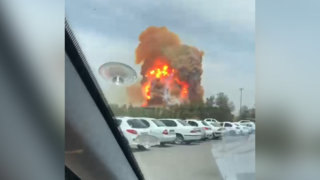 פיצוץ באיראן בנמל בנדר עבאס