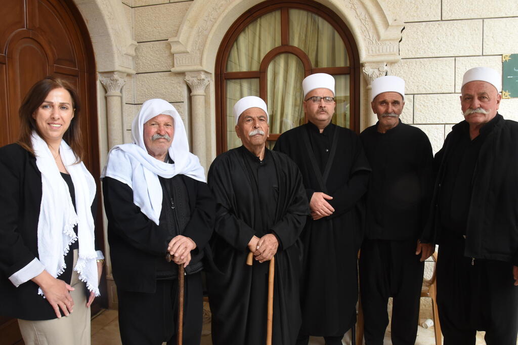 האיחוד בין בני משפחת טריף ממג'דל שמס ובני המשפחה מדמשק