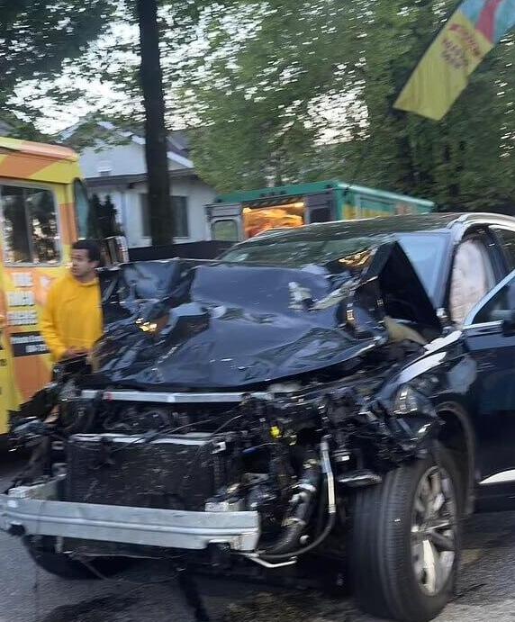 רכב הדורס ב אירוע דריסה ב וונקובר קנדה