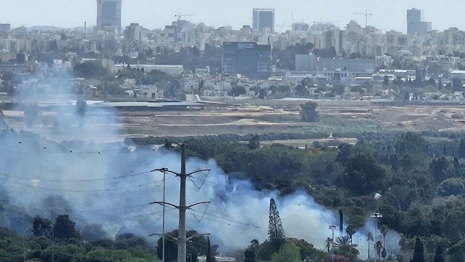 שריפה ברמת גן