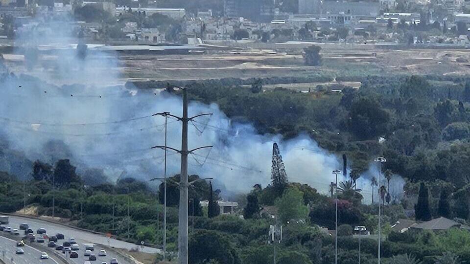 שריפה ברמת גן