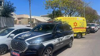 זירת הרצח בחדרה