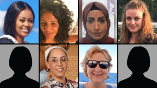 אנסטסיה אורלוב ז"ל, עאישה אבו ואדי ז"ל, מיה כהן ז"ל, אלנה פרדה ז"ל, סבטה פורמן ז"ל אסתר, דדשי כהן ז"ל ,  אביבית ליהי אריאל ז"ל, שורוק חאלד אלהואשלה ז"ל
