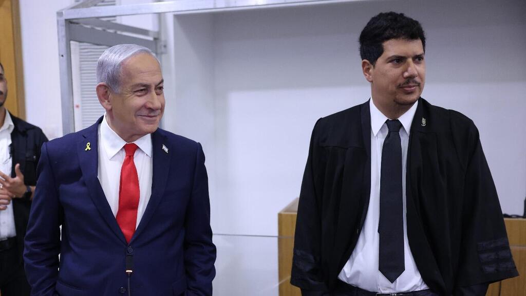  עדות ראש הממשלה בנימין נתניהו במחוזי תל אביב