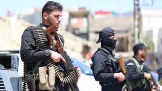  פריסת כוחות הביטחון הסורים (של המשטר) בג'ראמנה