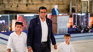 טקס הדלקת נר זיכרון ממלכתי ברחבת הכותל המערבי