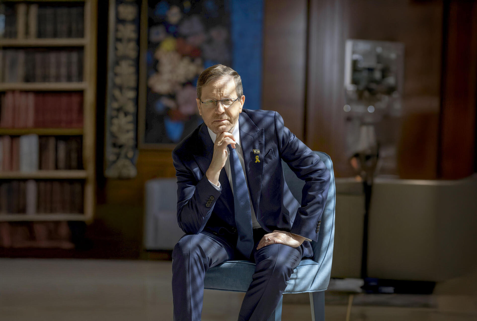 נשיא המדינה, יצחק הרצוג, בראיון חג ל"ידיעות אחרונות" 