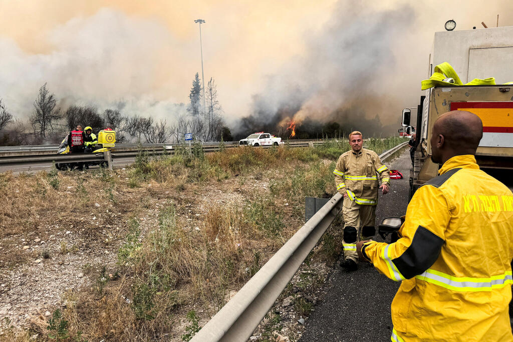 שריפות בהרי ירושלים