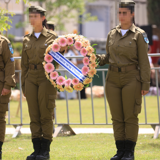טקס יום הזיכרון בבית העלמין הצבאי בעפולה