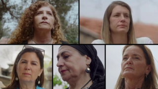 קולאז' נעמי ברוך אימא אמו אוריאל, בר גודארד מני ז"ל בת בתו, מירב טל שורדת שבי ניר עוז, נירה שרעבי יוסי ז"ל אשתו  נחטף נרצח , יעל אדר אימא אמו תמיר ז"ל נחטף נרצח, נעמי ברוך אימא אמו אוריאל ז"ל נרצח מסיבת נובה