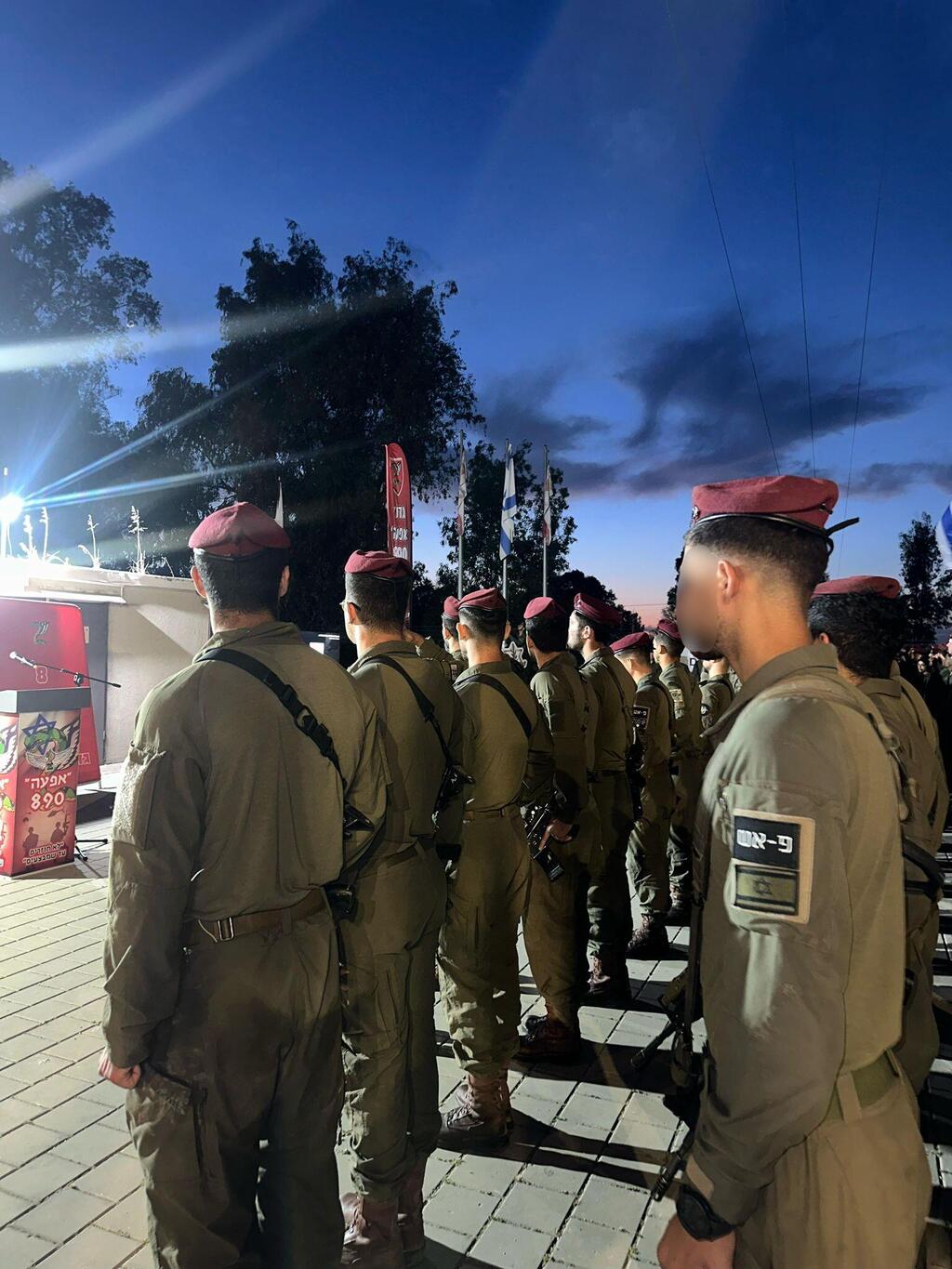 לוחמי צה״ל מציינים את יום הזיכרון לחללי מערכות ישראל בכלל הגזרות