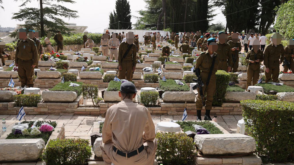 יום הזיכרון לחללי מערכות ישראל בבית העלמין הצבאי בהר הרצל