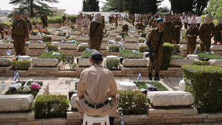 יום הזיכרון לחללי מערכות ישראל בבית העלמין הצבאי בהר הרצל