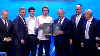 אלעד יניר, זוכה בגמר חידון התנ"ך העולמי לנוער יהודי