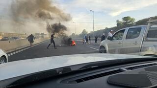 הפגנת דרוזים בצומת אלייקים