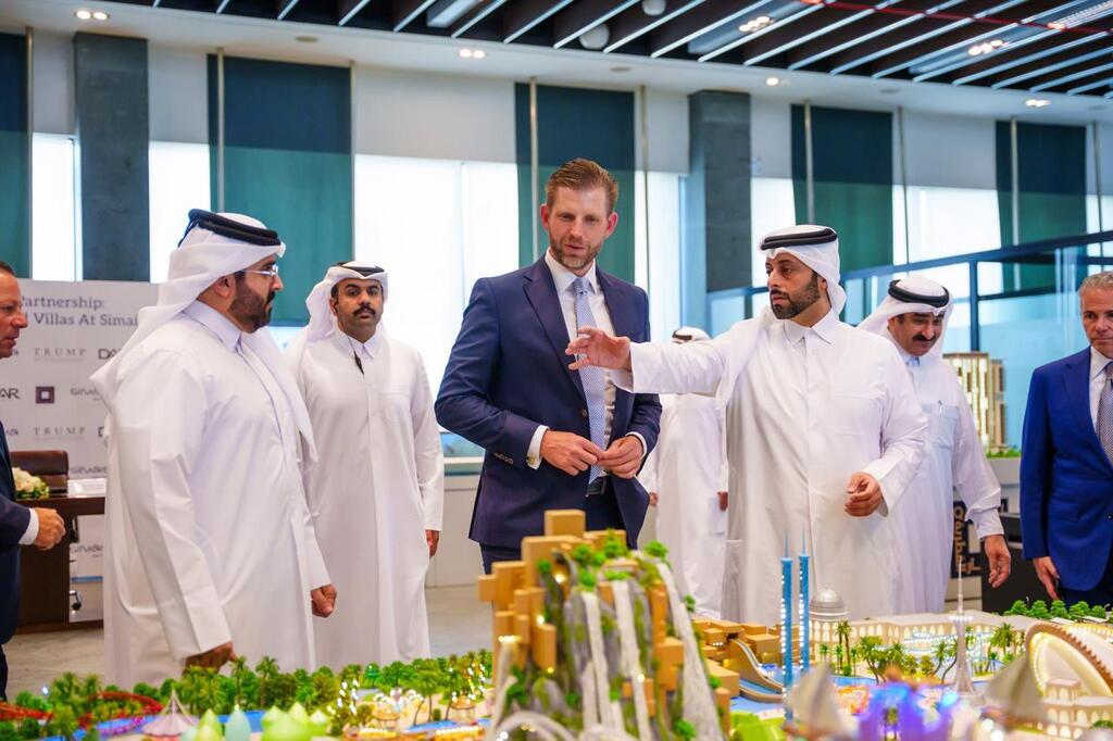 אריק טראמפ מכריז על מועדון הגולף שיוקם בקטאר