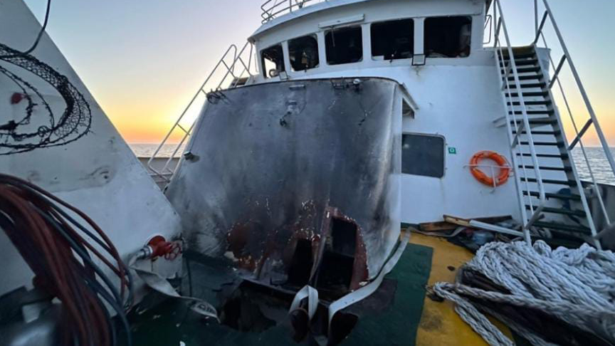 תקיפת ספינת הסיוע ההומניטרי לעזה ליד מלטה 