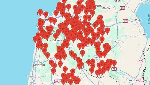  אזעקות ברחבי הצפון בעקבות השיגור מתימן