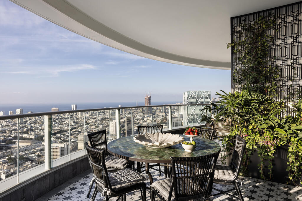 דירת נופש בתל אביב, עיצוב: שרה ונירית פרנקל