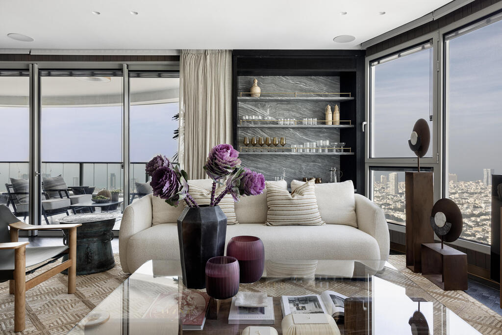 דירת נופש בתל אביב, עיצוב: שרה ונירית פרנקל