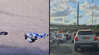 פקק תנועה סמוך לפלמחים בעקבות חשד למטען חבלה, פריט אמל"ח שאותר בכביש 431 סמוך לראשל"צ