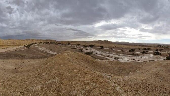 Photo: Noga Gibori, Central Arava Region שיטפונות בנחל עומר
