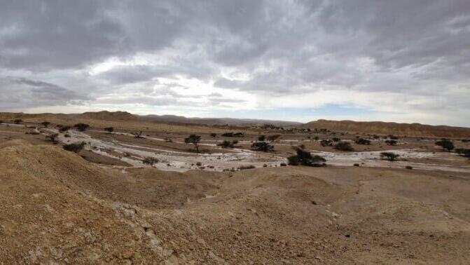 שיטפונות בנחל עומר