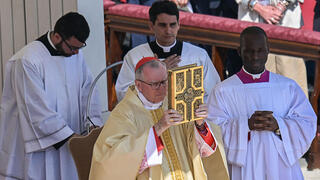 הקרדינל פייטרו פרולין מזכיר המדינה של הוותיקן מועמד לתפקיד האפיפיור אפיפיור